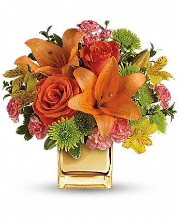 Teleflora's Tropical Punch Bouquet Bouquet