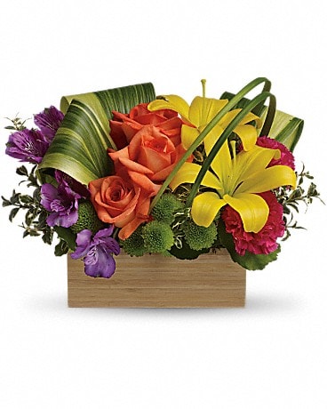 Teleflora's Shades Of Brilliance Bouquet in Perry NY - Bush Hill