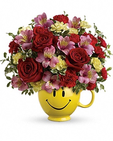 Teleflora's Brilliant Birthday Blooms Bouquet - Teleflora