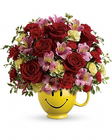 So Happy You're Mine Bouquet by Teleflora(TEV40-3A Bouquet