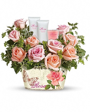 Teleflora's Rosy Delights Gift Bouquet Flower Arrangement