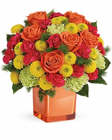 Teleflora's Citrus Smiles Bouquet Bouquet