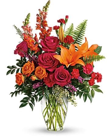 Punch Of Color Bouquet in Meridian ID - The Flower Place