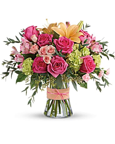 Blush Life Bouquet in Griffin GA - Town & Country Flower Shop