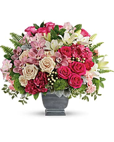 Pink Butterfly Bouquet by Teleflora