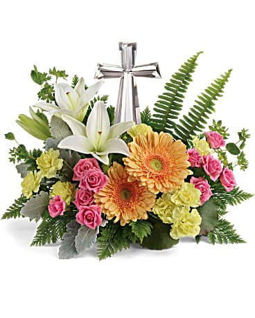 Oneco's Precious Petals Bouquet Flower Arrangement