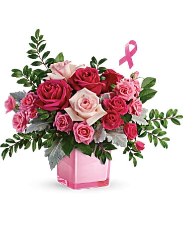 Pink Butterfly Bouquet by Teleflora