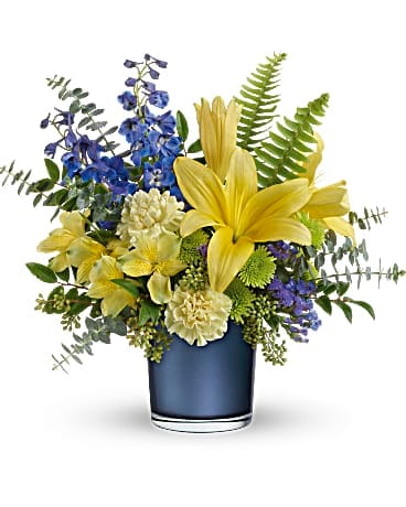 Teleflora's Sapphire Sunrise Bouquet