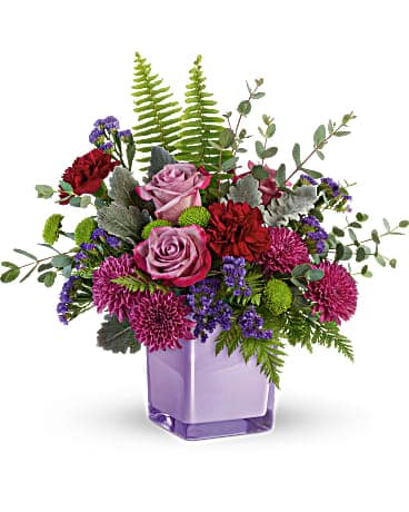 Teleflora's Purple Serenity Bouquet Bouquet