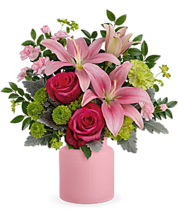 Teleflora's Savannah Blush Bouquet Bouquet