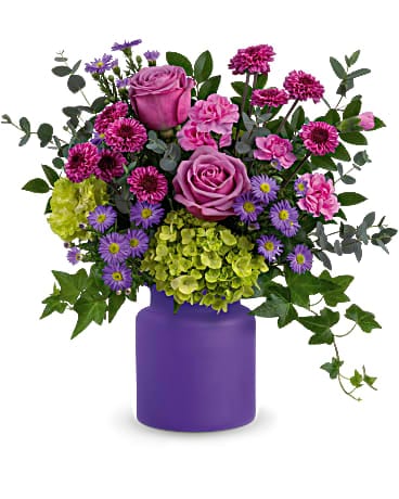 Teleflora's Amethyst Awe Bouquet