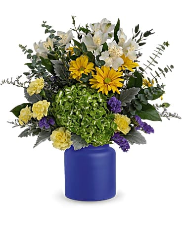 Teleflora's Sunrise At Sea Bouquet