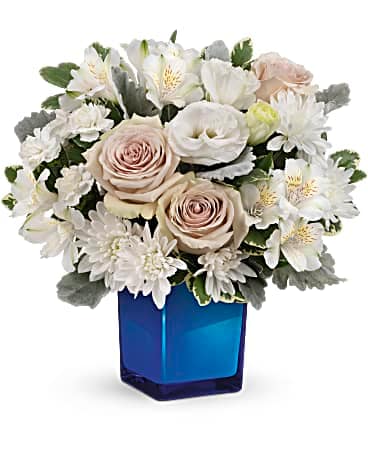 Teleflora's Serene Sky Bouquet