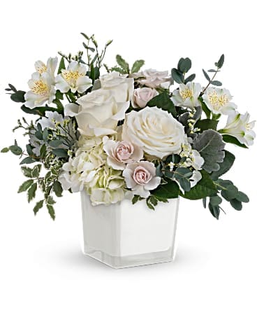 Teleflora's Peaceful Clouds Bouquet Bouquet