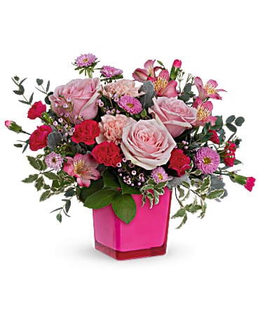 Teleflora's Rosy Moment Bouquet