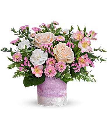 Teleflora's In A Blush Bouquet