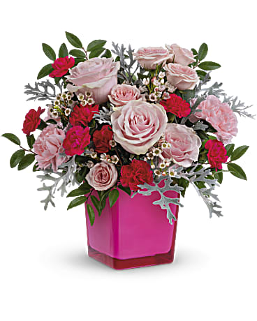 Roses and Lilies  Flower Arrangement Delivery – Somerset Flowers & Gifts