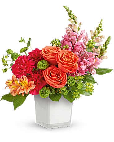 Teleflora's Citrus Sunset Bouquet TEV75-5 in Chicago IL - Soukal
