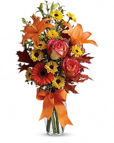 Fall Flowers Delivery Beaumont TX Blooms by Claybar Floral