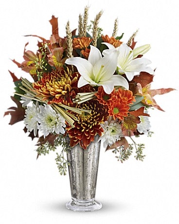 Teleflora S Harvest Splendor Bouquet In Sparks Nv Flower Bucket Florist