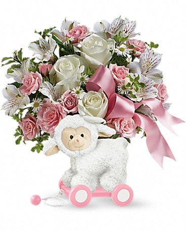 Best flowers best sale for new baby