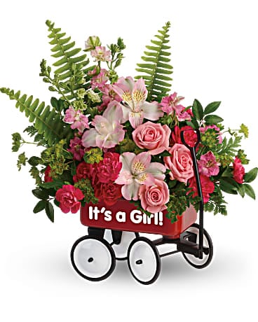 Edelweiss' Welcome Beautiful Girl Bouquet Bouquet