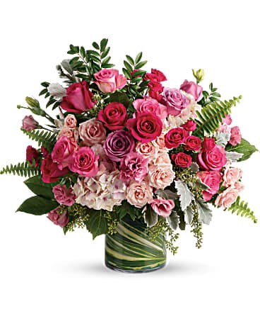 Haute Pink Bouquet in Harrow ON - Ginger's House Of Flowers & Gifts