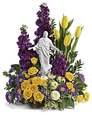 Teleflora's Sacred Grace Bouquet Flower Arrangement