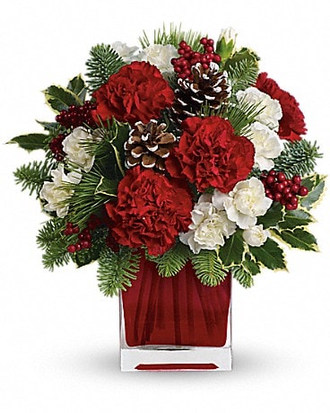 Teleflora's Peppermint Sticks Bouquet