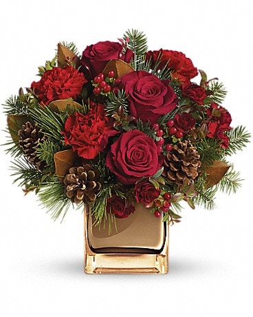 The FTD® Christmas Cabin™ Bouquet For Local Chicago Florist