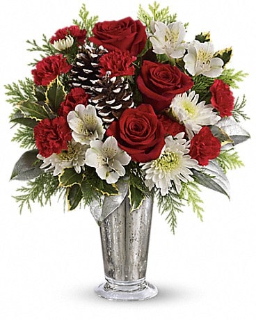 Teleflora's Timeless Cheer Bouquet Bouquet