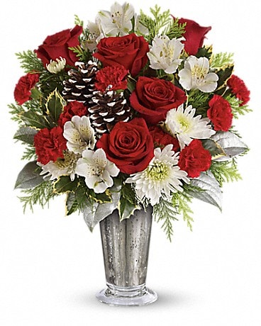 Teleflora's Timeless Cheer Bouquet Bouquet