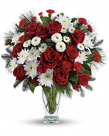 Teleflora's Winter Kisses Bouquet Bouquet