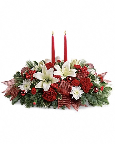 Christmas on sale flowers delivery