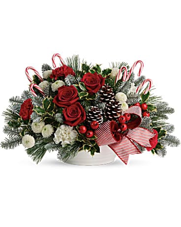 Jolly Candy Cane Bouquet Bouquet