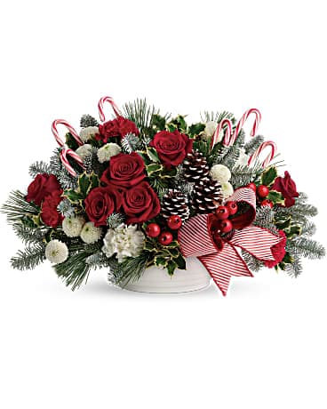 Jolly Candy Cane Bouquet Bouquet