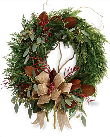 Holiday wreaths deals