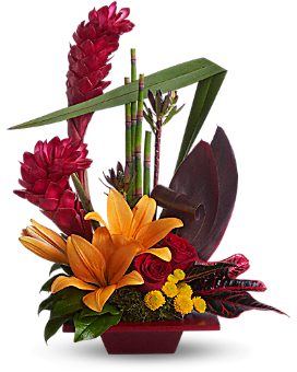 Teleflora's Tropical Bliss - Flower Arrangement