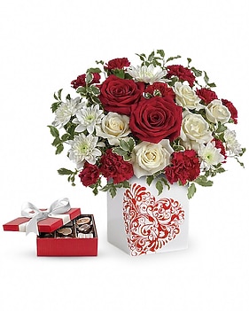 Best Friends Forever Bouquet with chocolates Bouquet