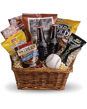 Take Me Out to the Ballgame Basket Gift Basket