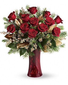 A Christmas Dozen Bouquet