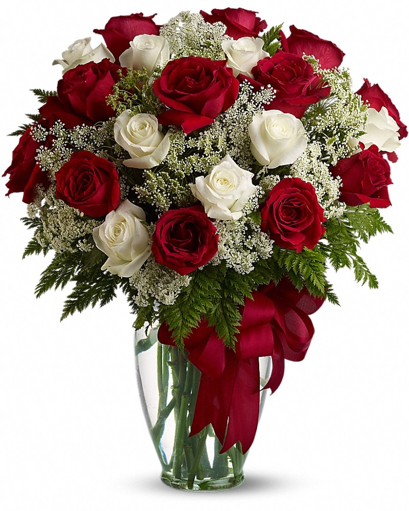 Love's Divine Bouquet-Long Stemmed Roses-T11Z101A in Fond Du Lac 