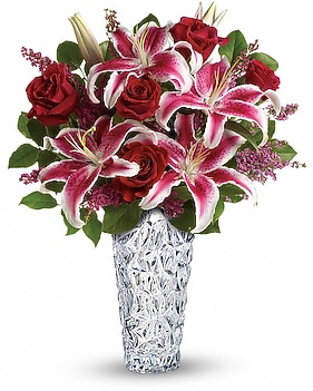Teleflora's Diamonds And Lilies Bouquet Bouquet
