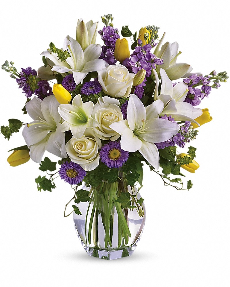 Teleflora Spring Waltz | Spring Flowers Centerpiece