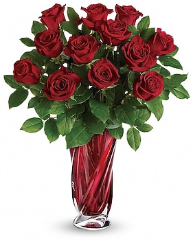 Teleflora's Red Radiance Bouquet Bouquet