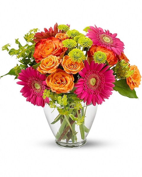 Vip Rainbow Chrysanthemum Bouquet