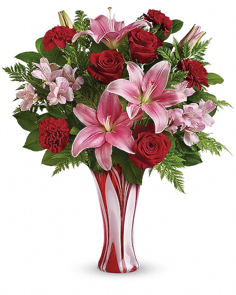 Telefloras Encanta Su Ramo Bouquet Of Roses Catalogue And Centerpieces