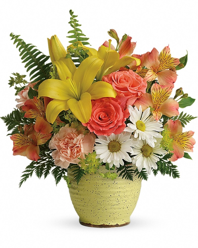 Teleflora's Clear Morning Bouquet T18E305 in Garden Grove CA