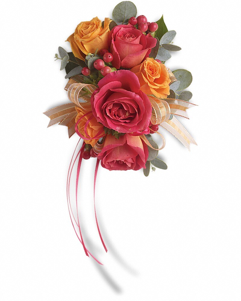 Sunset Beauty Wristlet - T201-2A in Fond Du Lac WI - Haentze Floral Co