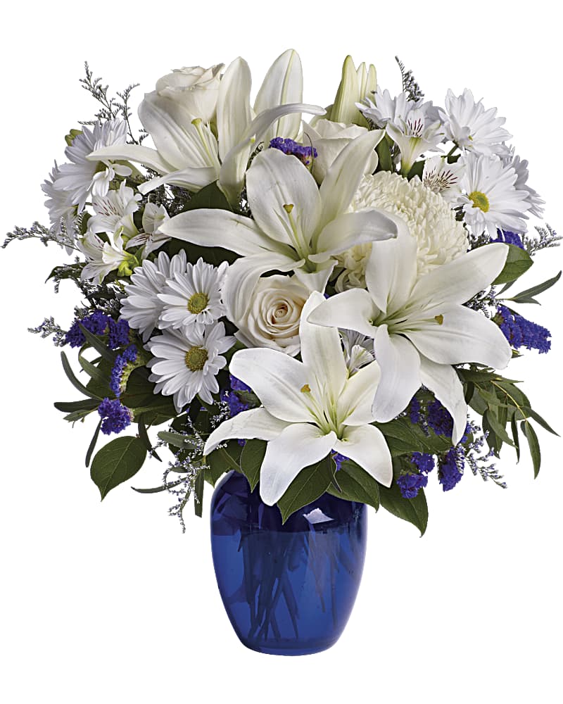 Beautiful in Blue in Washington DC - Caruso Florist & Flower Delivery